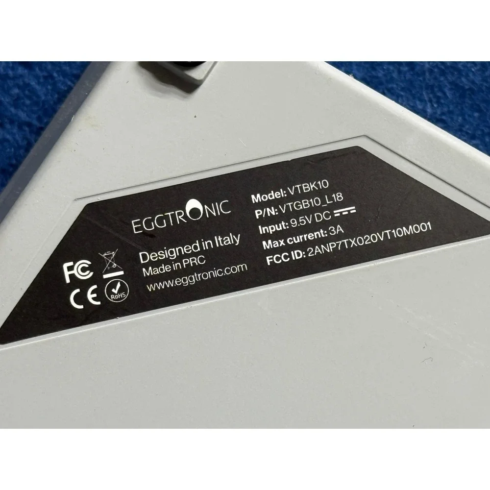 Eggtronic Wireless Charge Pad Valet Tray‎ VtBk10